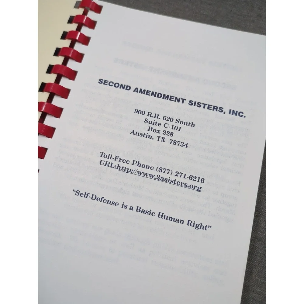All American Recipes Cookbook From Second Amendment Sisters Comb Bound 154 pages
